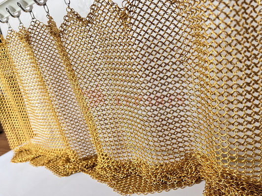 12 mm hängender Kettenvorhang aus Edelstahl für die Außenwandverkleidung