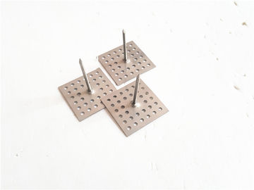 Schallschutz-Arbeits-Metallisolierungs-Anker-Stifte mit quadratischer Art perforierte Basis