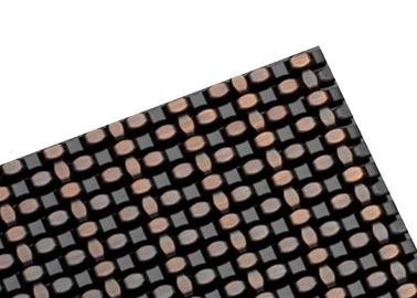 Dekorativer Maschendraht feuerfeste Decke Aliuminum mit Durchmesser des Flachdraht-7mmx1mm