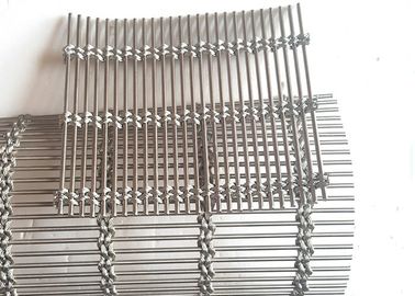 4M Breiten-dekorative flexible Edelstahl-Seil-Masche für Metallvorhang-Wände