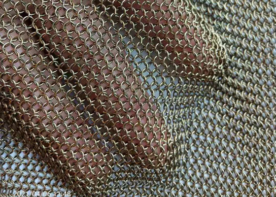 Geschweißtes 0.53mm Drahtdurchmesser-Kettenhemd Mesh For Security Gloves Clothes