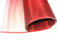 Rote Farblampenschirm-Webart-Maschendraht im Edelstahl-und Kupfer-Material
