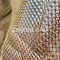 7 mm Messing Kupferkette Postring Mesh Vorhang Geschweißte Art