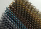 1,2 x 10mm Aluminium farbiges Decoraive Metallspulen-Drapierung für Maschendraht-Duschvorhang