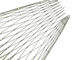 Zwingen-flexible Edelstahlkabel Masche mit dem Feld benutzt für Treppen-Balustrade