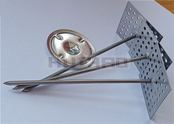 2 × 2 Perforierte Isolierpins aus Galvanisiertem Stahl oder Edelstahl