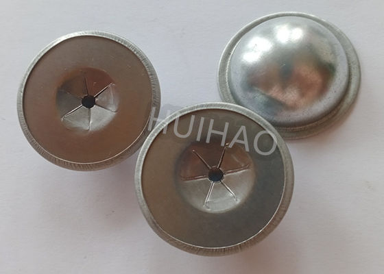 30 mm Runder Typ Metall Isolierung Kuppelkappen Waschmaschine für Schweißstangen