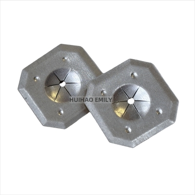 32 mm galvanisierte Quadratstahl-Selbstverriegelungswaschmaschine mit 2,7 mm Isolationspins