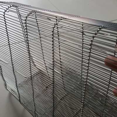 Dekorative flexible Metallnetzvorhang für den Hintergrund