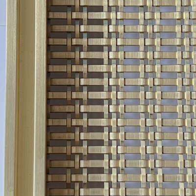 Antikes, plattiertes Edelstahl-Architekturdrahtgewebe für Schrankfenster