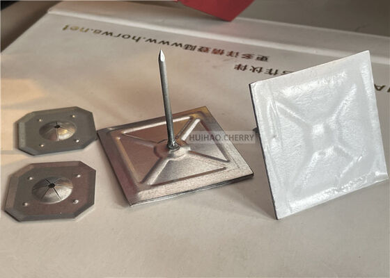 Rockwool Isolation Fixing Selbstklebstoff Isolation Stick Pins 12Gauge 1-1/2 "mit quadratischen Schloss Waschmaschine