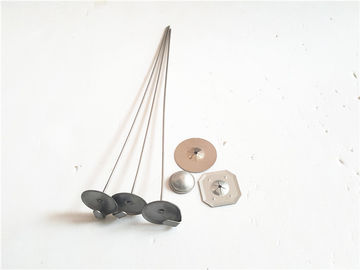 Edelstahl-Schnüren-Isolierungs-Anker-Stifte mit 22 Millimeter-Metallhauben-Kappen