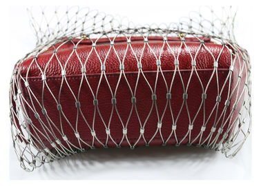 Flexible Edelstahl-Seil-Maschen-diebstahlsichere Tasche für Rucksack-Schutz