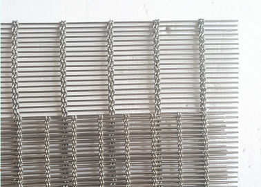 Architekturmaschendraht des Edelstahl-316 für blinde Metalldrapierungs-Wand