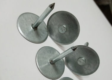 3.4mm galvanisierten Stahlbolzenschweißen-Isolierungs-Stifte mit Schalen-Kopf