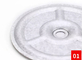 2,83 Zoll Durchmesser-Deckungs-System-Isolierungs-befestigende Platten