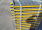Gehweg-gelbes Äquivalent, das den heißen galvanisierten Stahl zerreibt 30x5mm 30x100cm riecht