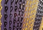 Anodisierte Aluminiummetallkettenglied-Vorhänge benutzt als Wandverkleidungen