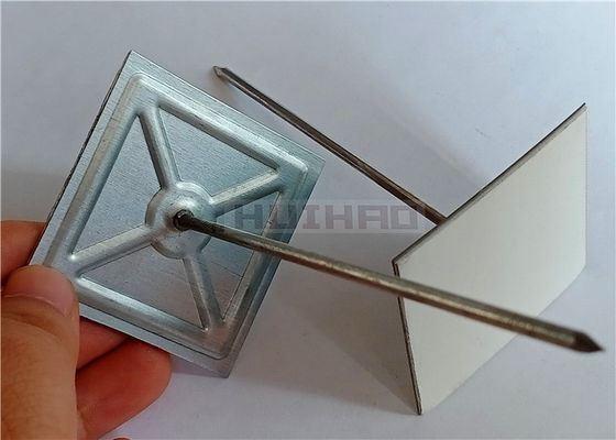 Rockwool Befestigung Selbstklebende Isolier-Stifte Aluminium 2-1/2" für HLK-Systeme