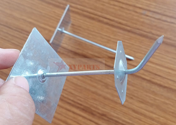 4-1/2" Klebstoff-Basis-Isolier-Stifte, verzinkter Stahl, zur Befestigung von Kanalverkleidung oder Isolierplatten