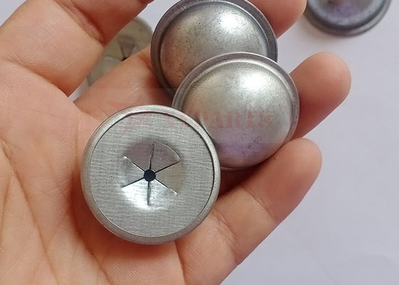7/8" Edelstahl-Kuppel-Tapfen-Wäscher für Isolierpins mit 14 Gauge