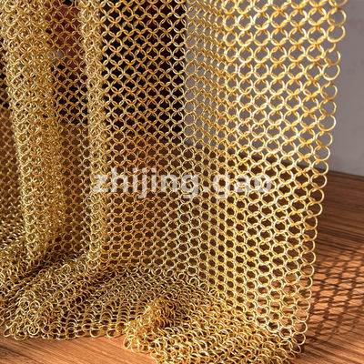 12 mm Kupfer-Kettenmaill-Ringnetz Einfache Installation