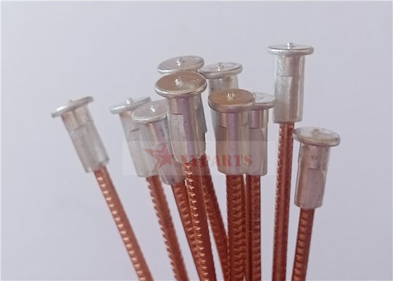 Schiffsbau M3x90mm Bimetallische CD-Pins mit Aluminium-Basis Kupferbeschichtung Stahlnagel