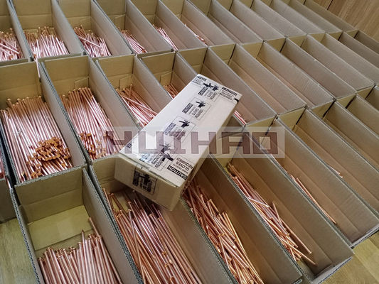 5x160mm CD-Schweißstifte, kupferbeschichteter Stahl, zur Befestigung von Isoliermaterial auf Stahloberflächen