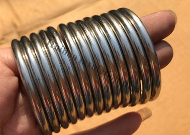 40 mm runden Ring aus Edelstahl