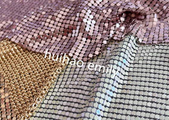 Aluminium-Fashion-Metall-Flachstoff-Dreperie mit verschiedenen Farben