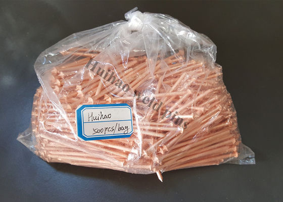 Konische Spitze Kondensator Entladung CD Stift Schweißpins Kupfer Plattiert milder Stahl