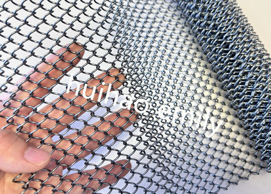 6x6mm Öffnung Dekorativ Metallnetz Vorhang Für Kamin Bildschirm