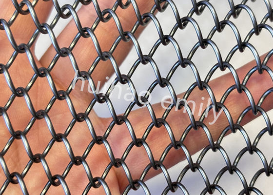 Architekturaluminiummetallspulen-Vorhang-Masche für Einkaufszentren