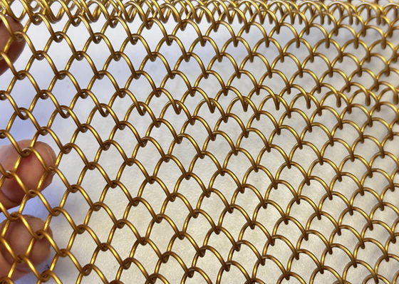 Feuerdichte Metallnetz-Duschvorhänge für Innenarchitektur