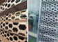 Perforierte Metallsieb-Fassade 26mm x 61mm sechseckiges Loch für Dekoration des Geschäfts-4S