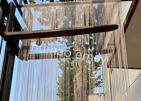 7 mm Ringnetzvorhang aus Edelstahl für die Innendekoration