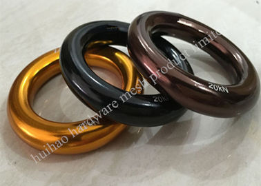 45mm Durchmesser Aluminiumlegierung runder Ring für Sicherheitsgurtzubehör