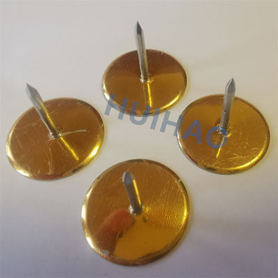 12ga X 1 1/2 '&quot; Becherkopf Schweißklammern mit 30 mm isoliertem Kopf