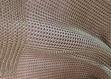 Architektonische Draperie Metallringnetz für Isolationswandschirm