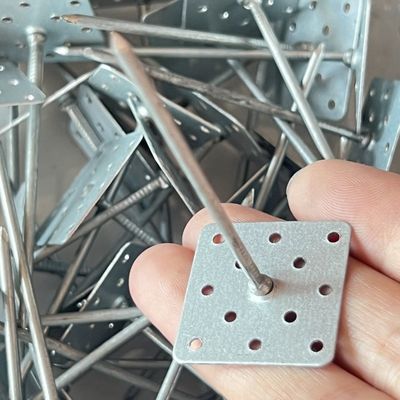 1 &quot; Perforierband GI Stahl Isolierung Anker Pins mit weichen gegrillten Draht Nagel