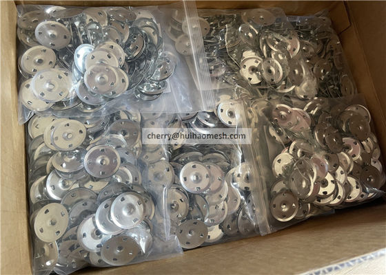 1-1/4" 4 Klauen Metallbefestigungsspüler für Gipsplatten Extrudierte Isolierplatten Thermoplatten Festbackplatten