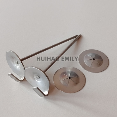 14 Gauge Edelstahl-Schnüranker mit 25 mm selbstsichernder Unterlegscheibe