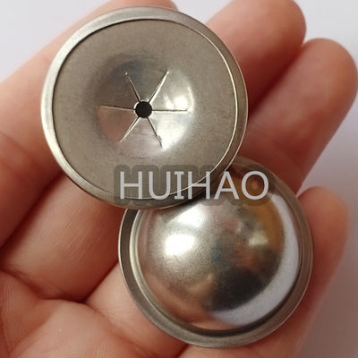 7/8 Zoll galvanisierte Stahldämmung Kuppelkappe zum Befestigen von Isolierpins