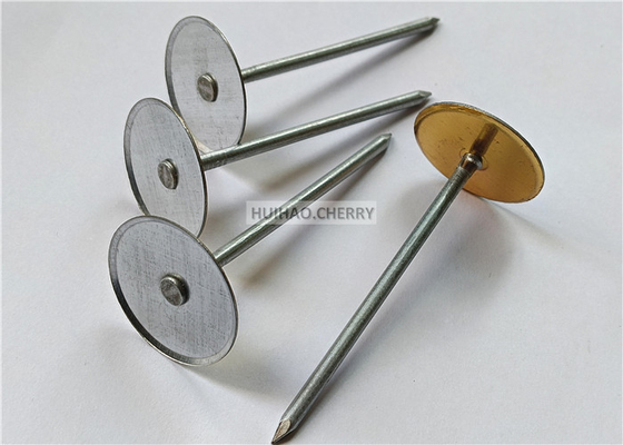 Galvanisierte Stahlbecher Kopfsperren 2,7 mm mit einem Kondensatorentladungs-Stud-Schweißer