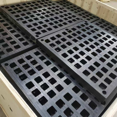 Modul Deck Medien Gummi Vibrationsschirmnetz für Erz Anwendungen Verstopfung