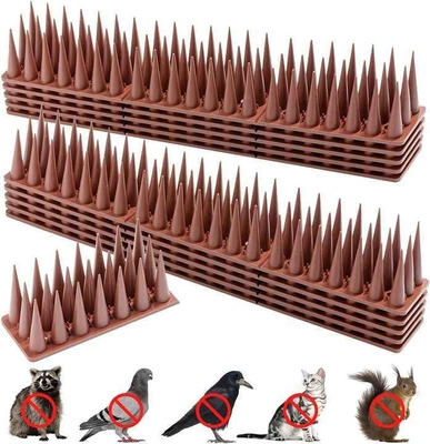Einfache Installation von Vogelschutz-Spikes aus Kunststoff