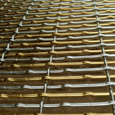 Aluminium-Drahtgitterplatten für dekorative Architekturdecken