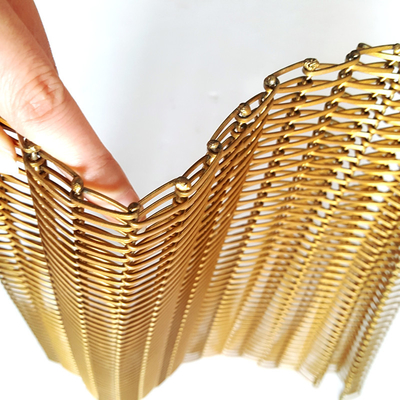 Kettenglied Metallnetz Vorhang für Raum Trennwände