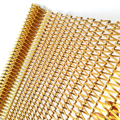 Balanciertes Spiraldrahtnetz für Metallvorhänge