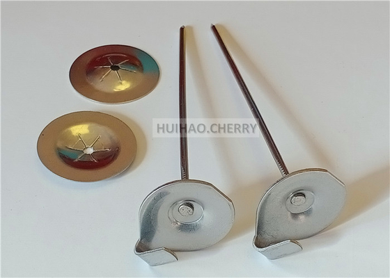 4 1⁄2 "x 14 Gauge Stainless Steel Lacing Anker für abnehmbare Isolationspolster